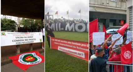 Brasília, SP e outras cidades registram atos contra Bolsonaro e em homenagem aos mais de 400 mil mortos pela Covid