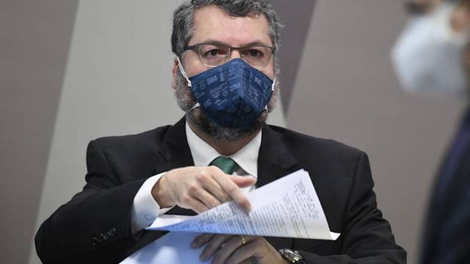 Ernesto Araújo (Foto: Edilson Rodrigues/Agência Senado)