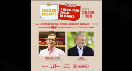 Lula participa de ciclo de debates no aniversário de 207 anos de Maricá