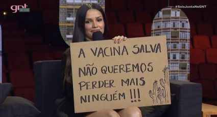 "Viver no Brasil é resistir ao negacionismo que mata", diz Juliette ao ser vacinada