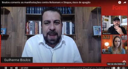 Guilherme Boulos: “Gente na rua é o componente que faltava para o impeachment de Bolsonaro”