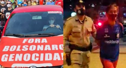 Enquadrado na LSN, dirigente do PT é preso por usar adesivo "Fora Bolsonaro Genocida" em carro; veja vídeo