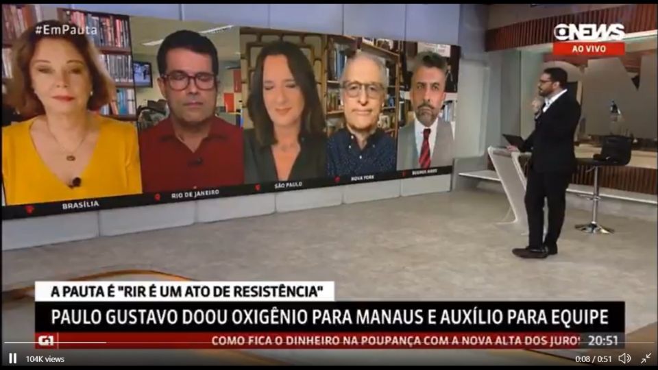 Foto: Reprodução/GloboNews