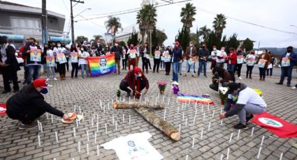 Em ato no Paraná, movimentos pedem justiça para Lindolfo, militante LGBT ligado ao MST brutalmente assassinado