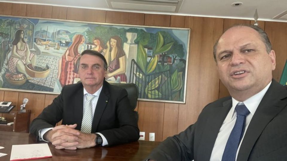 Bolsonaro e Barros - Foto: Reprodução