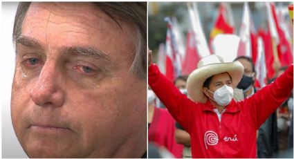 Bolsonaro lamenta provável vitória de Pedro Castillo, candidato de esquerda, no Peru: "Perdemos"