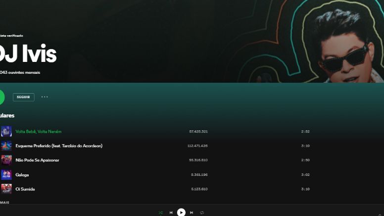 Deezer e Spotify punem DJ Ivis e excluem todas as suas músicas das playlists
