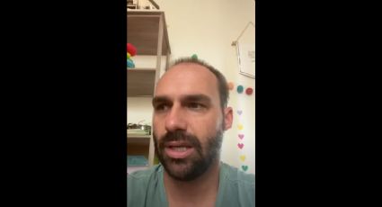 Vídeo: Eduardo Bolsonaro confirma retirada de 1 litro de conteúdo fecal do estômago do pai