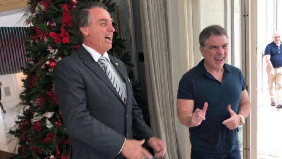 Jair Bolsonaro e Flávio Rocha (Reprodução)
