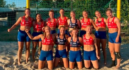 Seleção feminina da Noruega de handebol de praia se recusa a usar biquini e pode ser multada