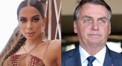 Anitta dá aula a Bolsonaro sobre relações internacionais e dispara: "Energúmeno"