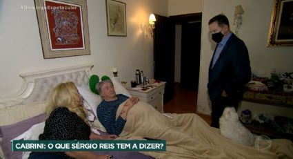 De pijama, Sérgio Reis diz que errou em entrevista a Cabrini: "Meio gagá"; veja vídeo