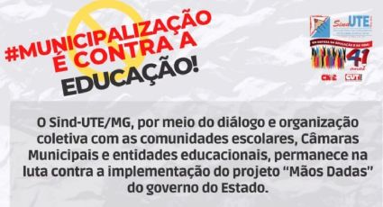 99 municípios de MG já rejeitaram projeto que municipaliza educação no Estado