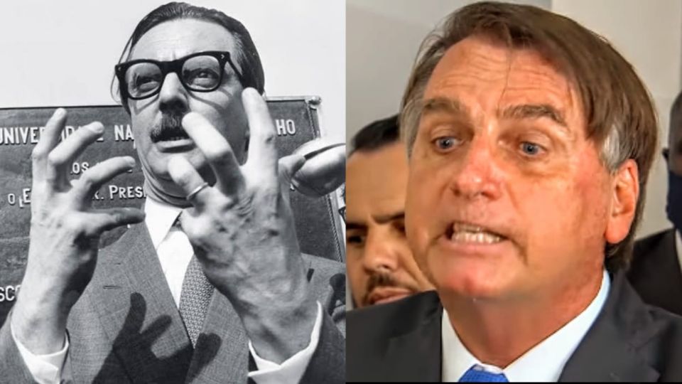 Jânio Quadros e Jair Bolsonaro - Foto: Montagem