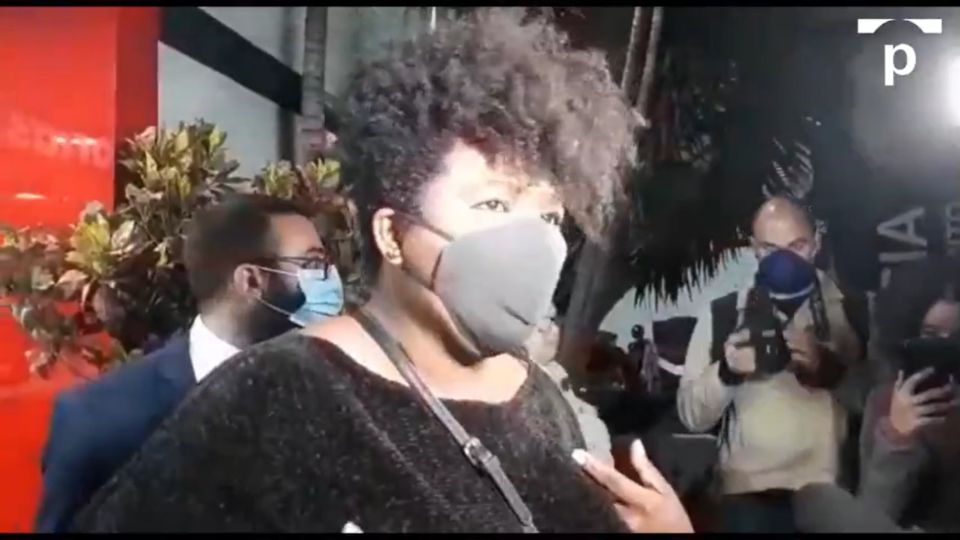 Géssica Barbosa, esposa de Galo - Foto: Reprodução/Twitter Ponte Jornalismo