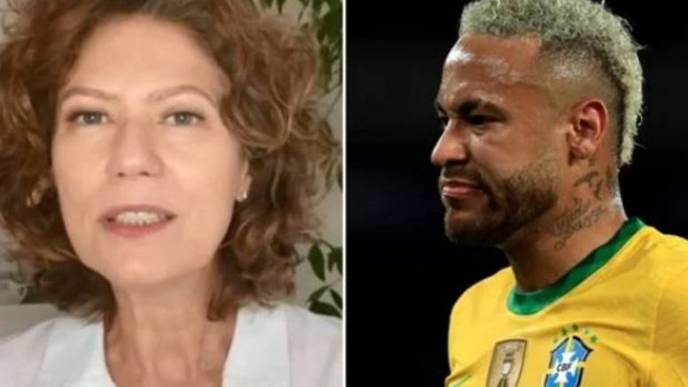 Patrícia Pillar critica Neymar e afirma que falta “empatia e delicadeza” ao jogador