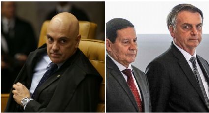 Moraes envia dados ao TSE para ação que pode cassar chapa Bolsonaro-Mourão