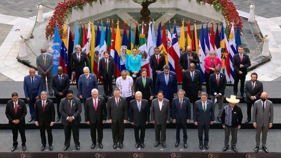 Chefes de Estado presentes na cúpula da Celac, no México | Foto: Reprodução/Twitter