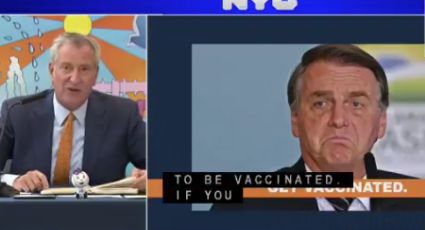 Prefeito de Nova York enquadra Bolsonaro: "Se não quer ser vacinado, nem venha"