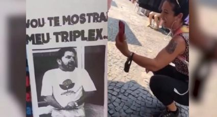 Vendedora de camisetas de esquerda é agredida e xingada por bolsonarista; veja vídeo