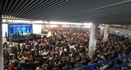 Governo Doria promove aglomeração gigantesca em evento fechado com gestores de ensino