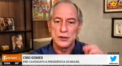 Ciro Gomes denuncia que Bolsonaro "quer produzir um cadáver" no 7 de setembro; veja vídeo