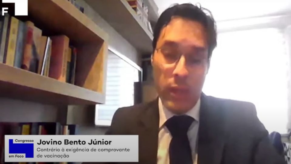 Jovino Bento Junior, defensor público apoiador de Jair Bolsonaro (Reprodução/Youtube)