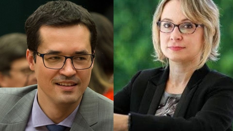 Dallagnol e Erika Marena (Foto: Montagem/Lula Marques/Divulgação)
