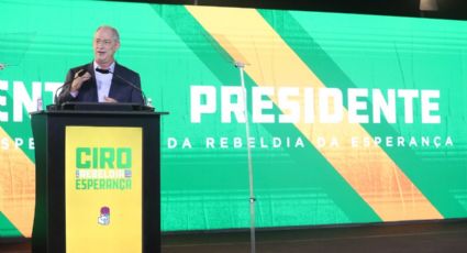 A la Bolsonaro, Ciro surta com jornalista progressista em coletiva de lançamento de candidatura