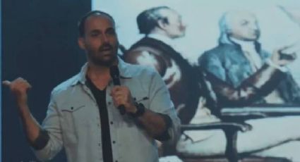 Eduardo Bolsonaro confunde Revolução Americana com a Francesa em palestra nos EUA