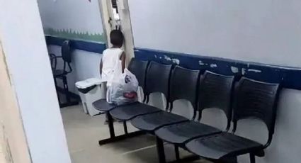 VÍDEO: Médica bate porta com força e impede criança de acompanhar mãe em consulta