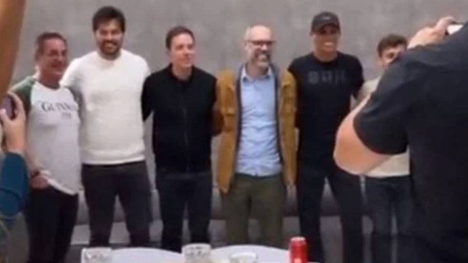 Fábio Faria, Allan dos Santos, Rivaldo entre outros. Foto: Reprodução Instagram