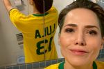 Letícia Colin, indicada ao Emmy de melhor atriz, declara voto em Lula