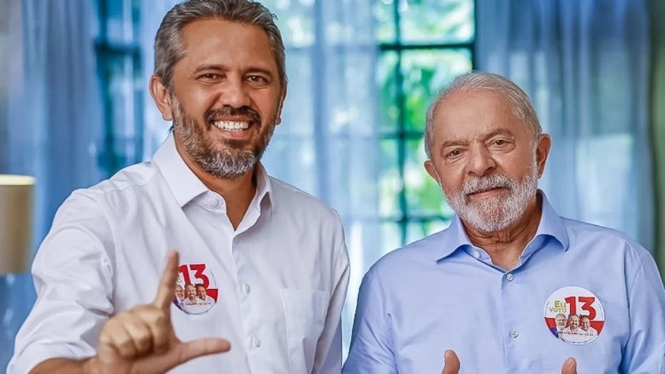 Elmano Freitas e Lula.
