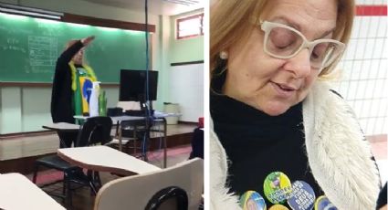 VÍDEO: Professora bolsonarista faz saudação nazista para alunos durante aula