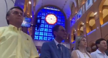 VÍDEO - Católico? Bolsonaro não comunga em missa na Basílica de Aparecida