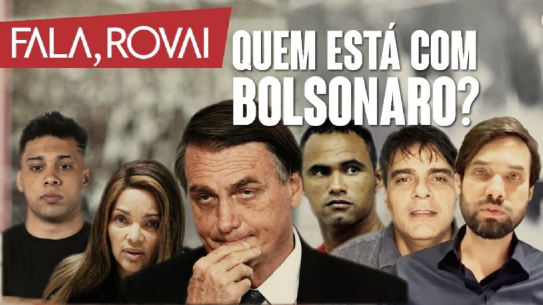 Bolsonaro e seu time:  goleiro Bruno, Dr. Jairinho, Flordelis, Guilherme de Pádua e Gabriel Monteiro