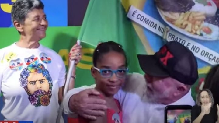 Bolsonaristas usam momento de fofura de menina com Lula para criar fake news repugnante