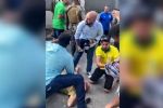 VÍDEO: Câmera da Globo é agredido por bolsonaristas na casa de Roberto Jefferson