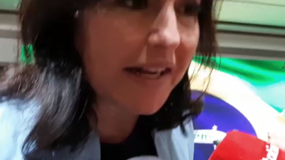 Simone Tebet após vitória de Lula nas eleições de 2022.
