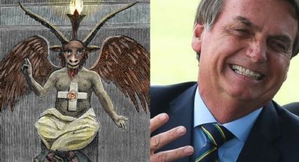 Quem é Baphomet, a figura que acompanha Bolsonaro no encontro com maçons