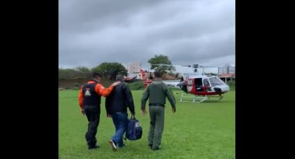 VÍDEO: Bloqueios criminosos fazem PM-SP usar helicóptero para levar paciente a transplante de rim