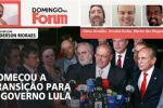 Começou a transição para o governo Lula