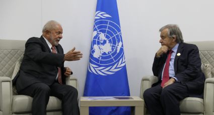 Lula encerra passagem pela COP27 com secretário-geral da ONU e autoridades da Alemanha e Noruega