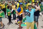 Golpistas alvos de fake news: jogo da Seleção com churrasco e presença de Jair Renan