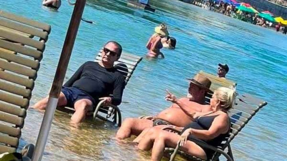 Pastor Silas Malafaia curte águas calmas em resort localizado no estado de Pernambuco.