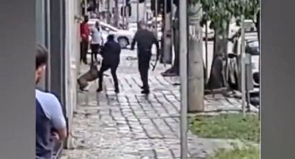 IMAGENS FORTES – VÍDEO: Homem que ataca negros com cão no PR faz outra vítima