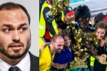 Treta forte no clã Bolsonaro: Carlos provoca o irmão Eduardo por ida ao Catar