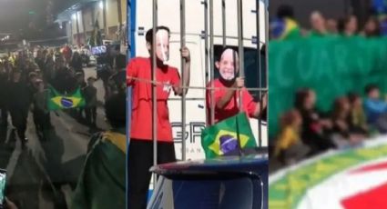 VÍDEO: Bolsonaristas colocam crianças para marchar após usá-las como escudo humano em Itajaí (SC)