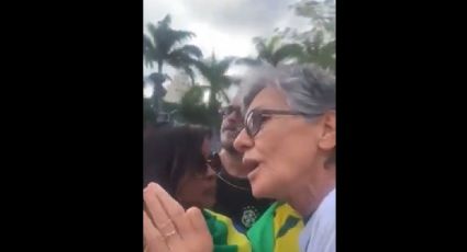 VÍDEO: Cássia Kiss, confusa e perturbada, diz que não vai deixar Lula governar